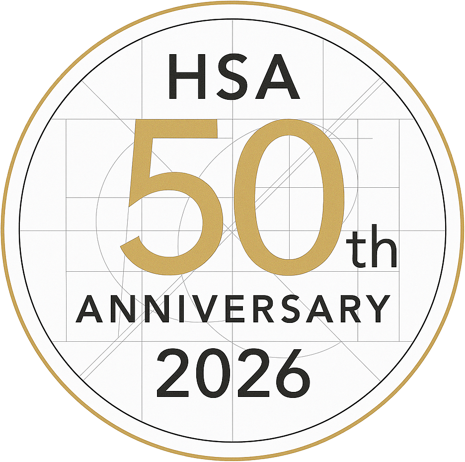 50th anniversary logo for HSA